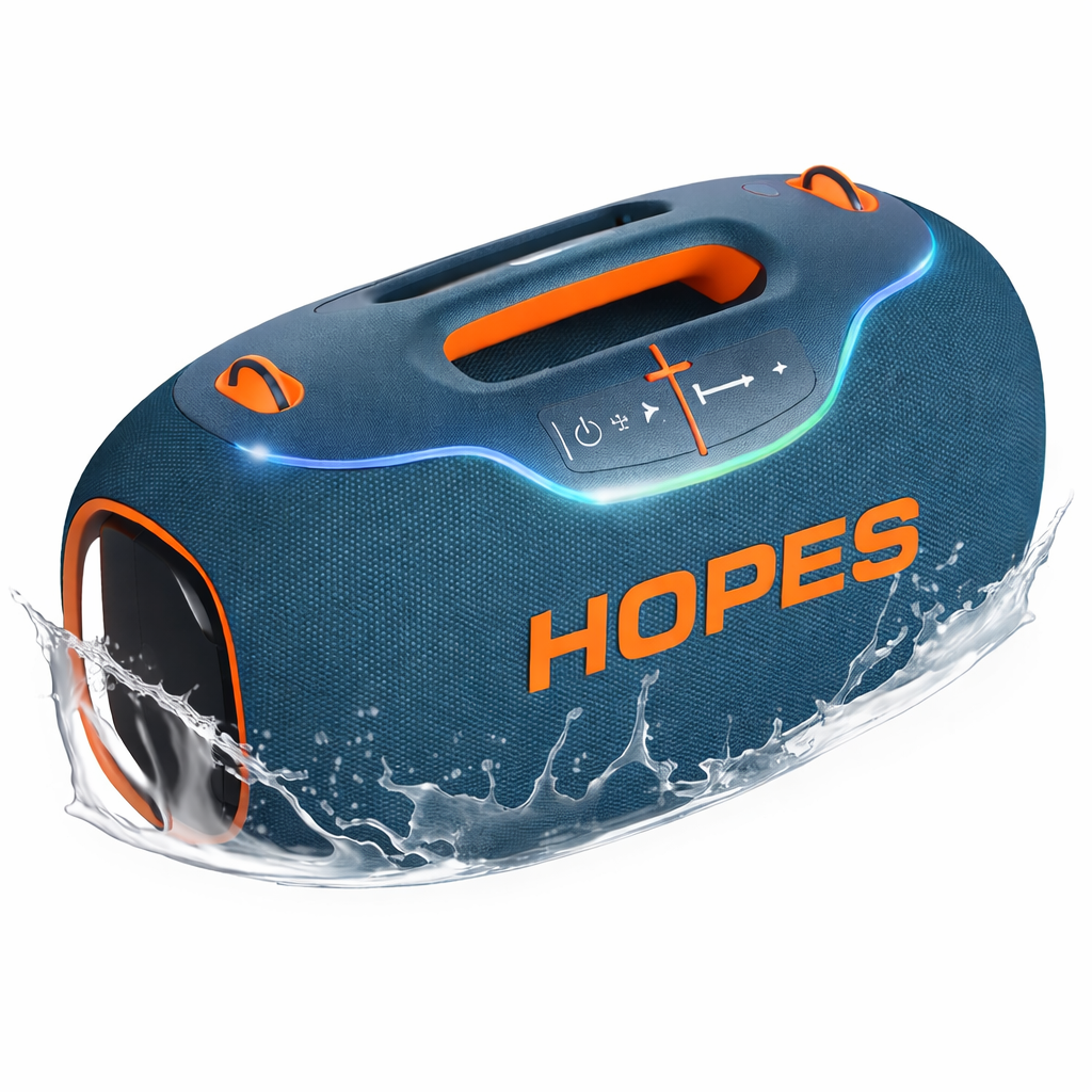 Altavoz Bluetooth A80 portátil con potencia de 350W