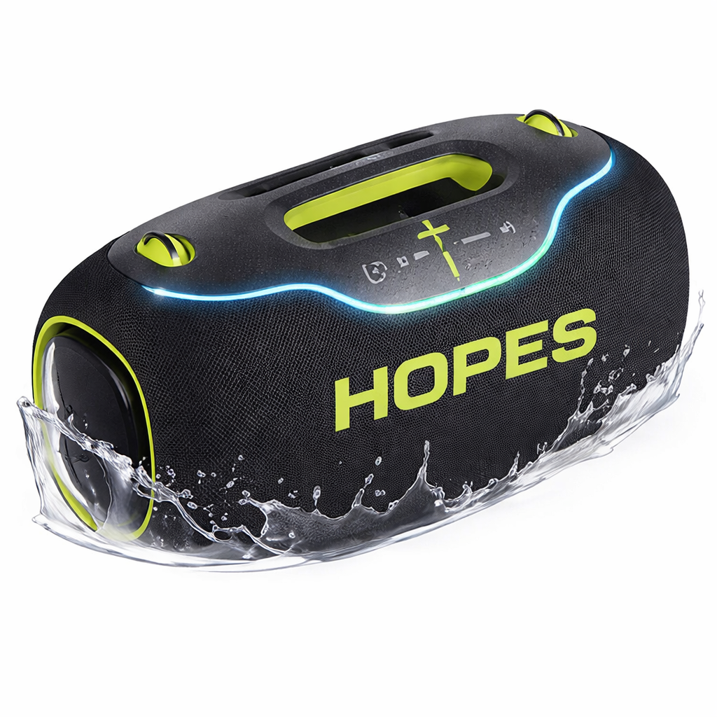 Altavoz Bluetooth A80 portátil con potencia de 350W